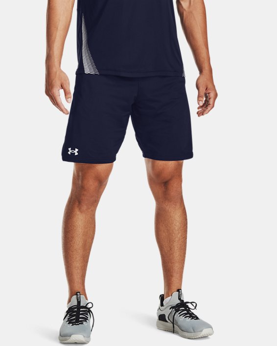 Men's UA Locker 9" Pocketed Shorts, Navy, pdpMainDesktop image number 0